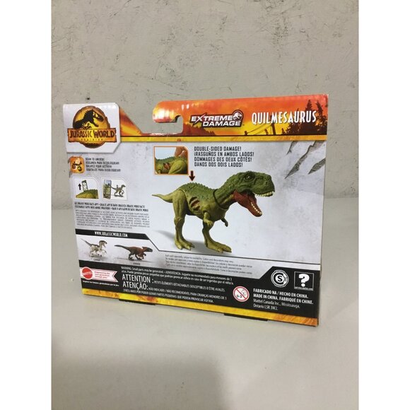 Jurassic World Extreme Damage Quilmesaurus Dinosaur Action Figure - Picture 2 of 3